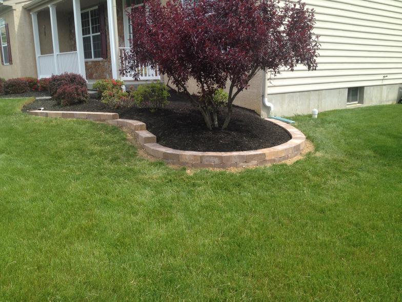 Downingtown Garden/Retaining Wall